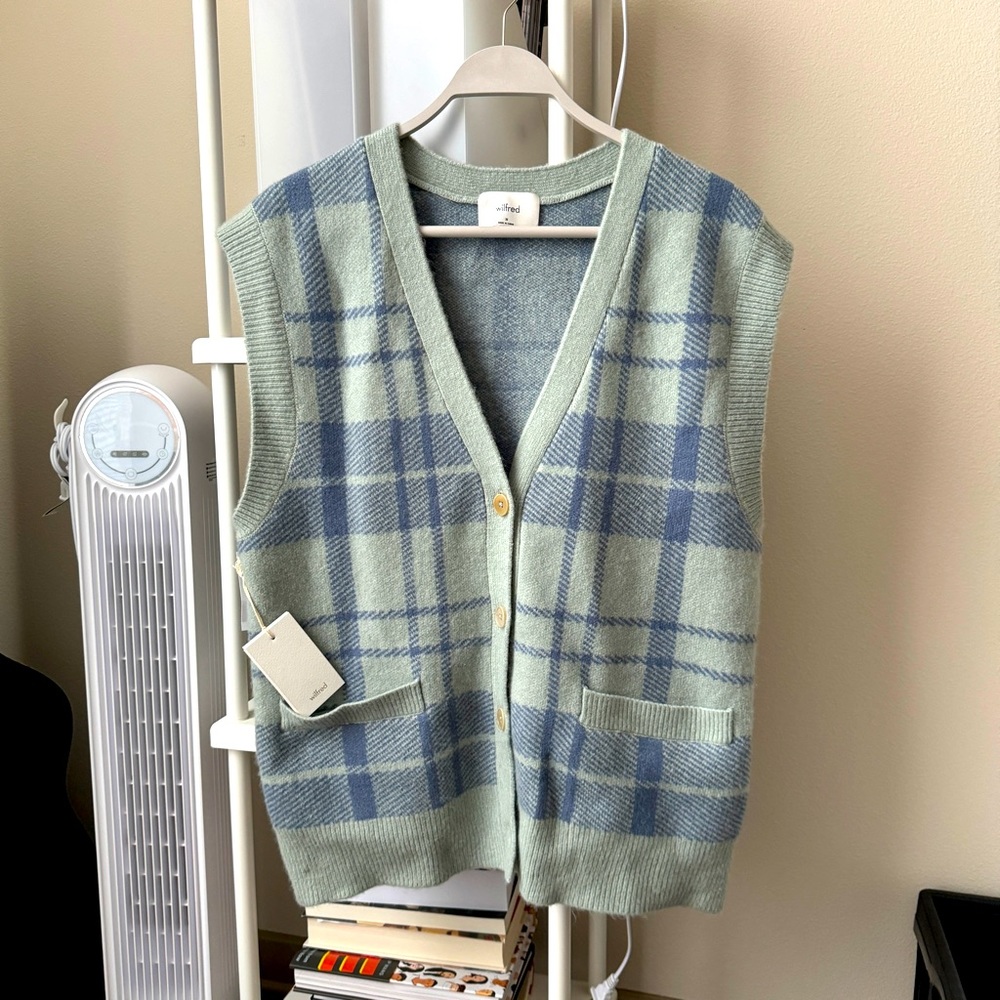 Wilfred Wool Blend Sweater Vest